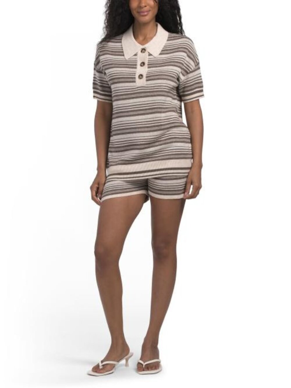 HEARTLOOM 2pc Kinslee Top And Shorts Set